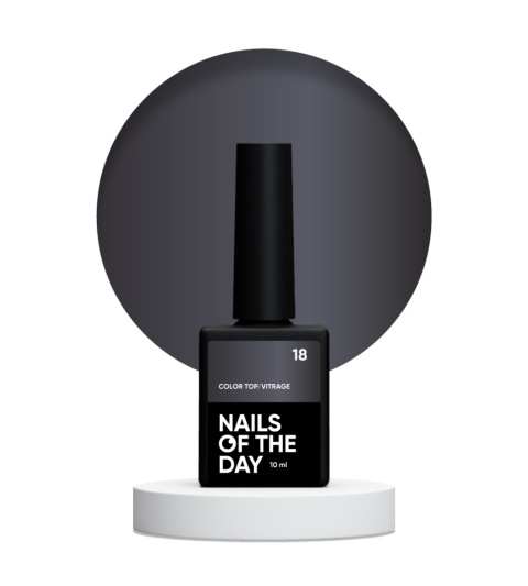 NAILSOFTHEDAY top effect Color top 18 Vitrage